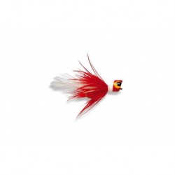Bluegill Bug Popper Red & White
