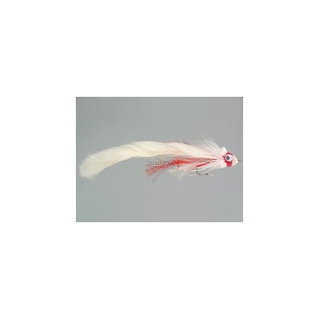 Irresistible Deerhair Diver Red and White