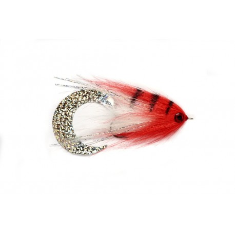 Paolo's Wiggle Tail White & Red