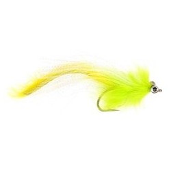 Rabbit Chartreuse Pike Streamer