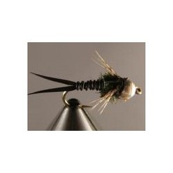 Bh Copper John Zebra Silver Bead