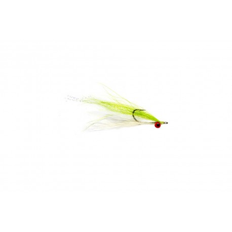 Clouser Minnow Chartreuse & White