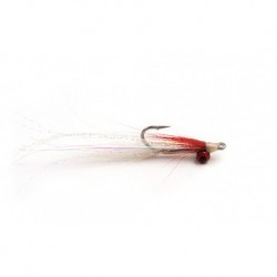 Clouser Minnow Red & White
