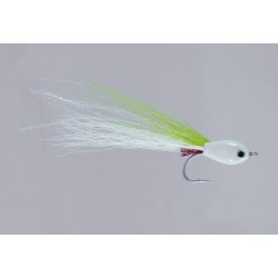Clousers Chart White Floating Minnow