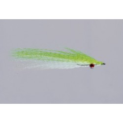 Clousers Chart White Superhair Minnow