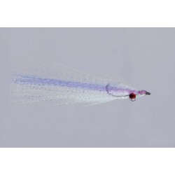 Clousers Gray Pink White Superhair Minnow