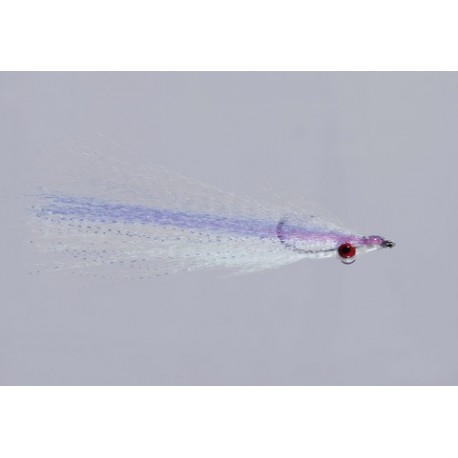 Clousers Gray Pink White Superhair Minnow