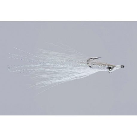 Clousers Tan White Skinny Water Clouser