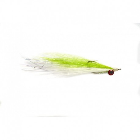 Deep Water Clouser Chartreuse & White