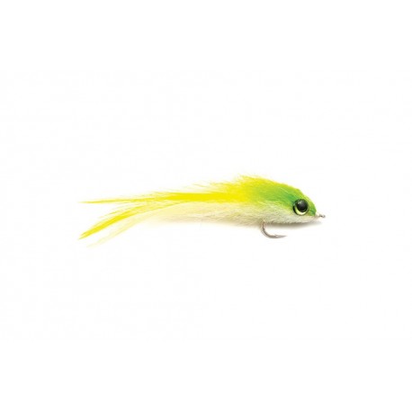 Kinky Muddler Chartreuse & White