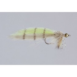 Kraimers Chartreuse Tan Redfish Beadhead