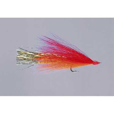 Leftys Red Orange Shark Cuda Fly