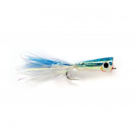 Mylar Popper Blue & White