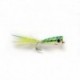 Mylar Popper Chartreuse & White