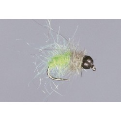 Bh Lime Green Sparkle Caddis