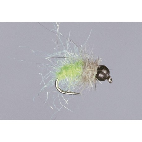 Bh Lime Green Sparkle Caddis