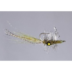 Olive Missing Link Bonefish Fly