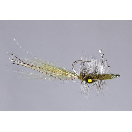 Olive Missing Link Bonefish Fly