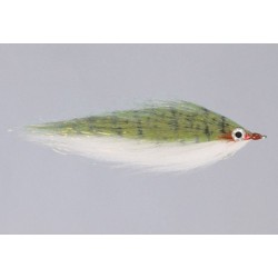 Rainys Olive White Cf Baitfish Tandem Th