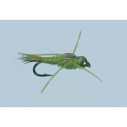 Bh Olive Hares Ear Rubber Legs