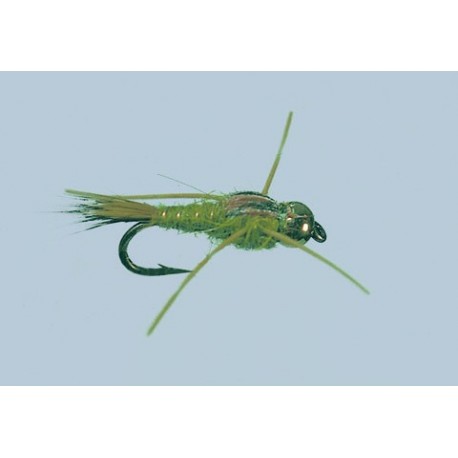 Bh Olive Hares Ear Rubber Legs