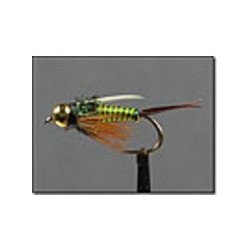 Bh Prince Nymph Hot Wire Green Yellow