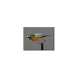 Bh Prince Nymph Hot Wire Green Yellow