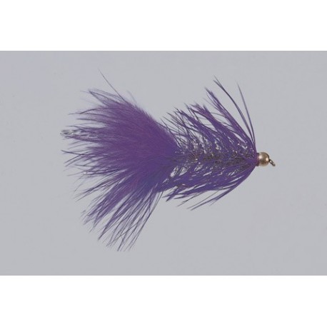 Beadhead Purple Krystal Bugger Weighted