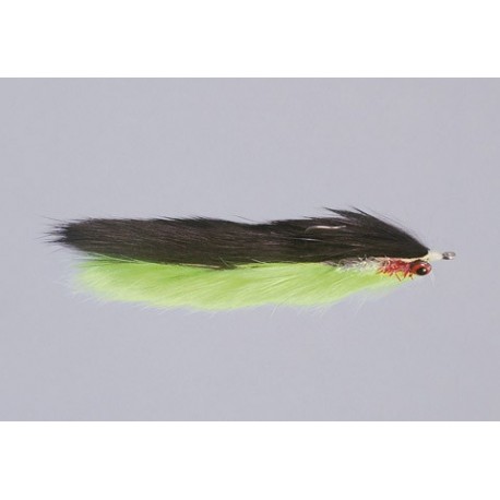 Black Chartreuse Double Bunny (Barbell) Weighted