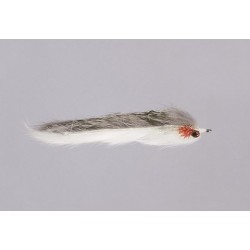 Gray White Double Bunny (Barbell) Weighted