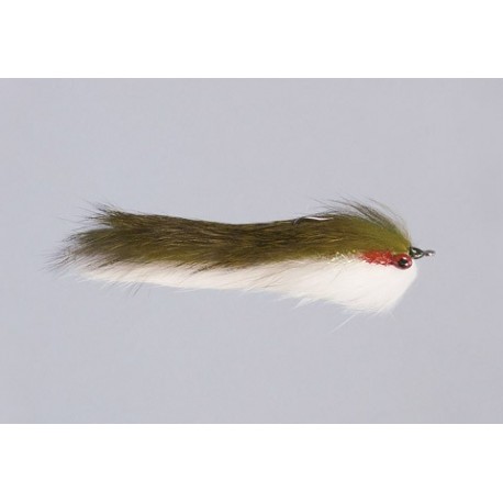 Olive White Double Bunny (Barbell) Weighted