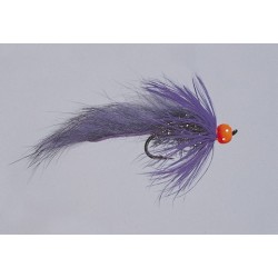 Purple Cyclops Krystal Bugger Weighted