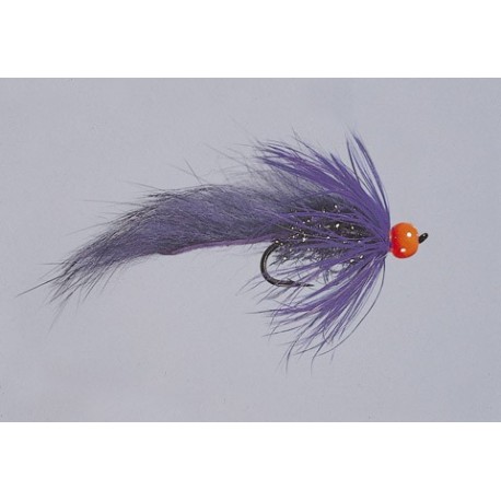 Purple Cyclops Krystal Bugger Weighted