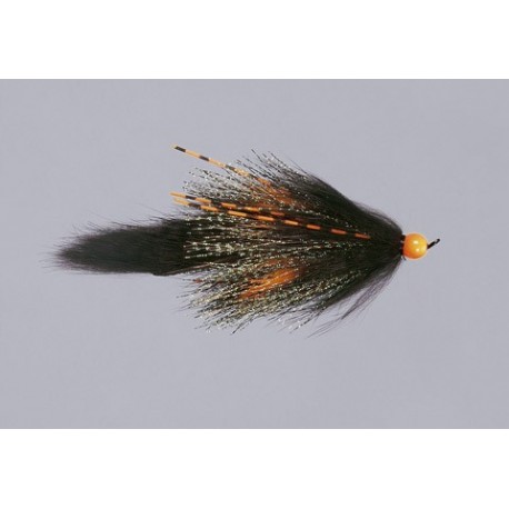 Rainys Black Orange Rl Hot Head Flash Bunny Weighted