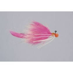 Rainys Pink Salmon Pink Hot Head Spider Leg Jig