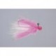 Rainys Pink White Hot Head Marabou Jig