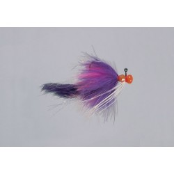 Rainys Purple Pink Purple Hot Head Spider Leg Jig