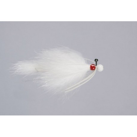 Rainys White Hot Head Spider Leg Jig
