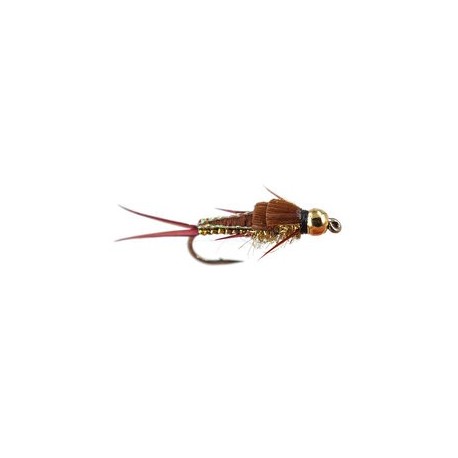 Woven Slim Goldbrown Deluxe Stonefly