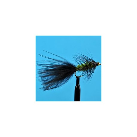 Bead Head Woolly Bugger Black Olive