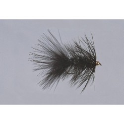 Beadhead Black Krystal Bugger Weighted