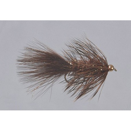 Beadhead Brown Krystal Bugger Weighted
