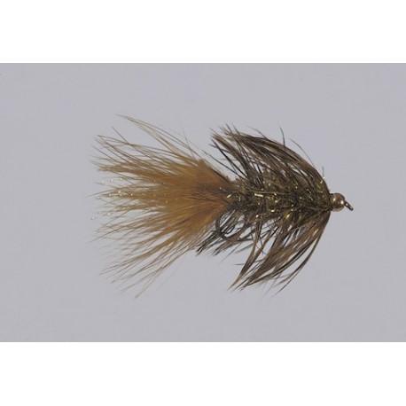 Beadhead Olive Krystal Bugger Weighted